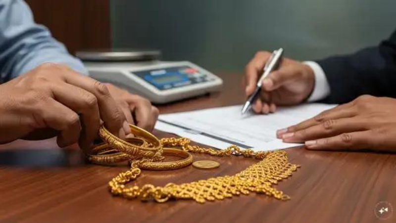 Finalising gold loan documentation